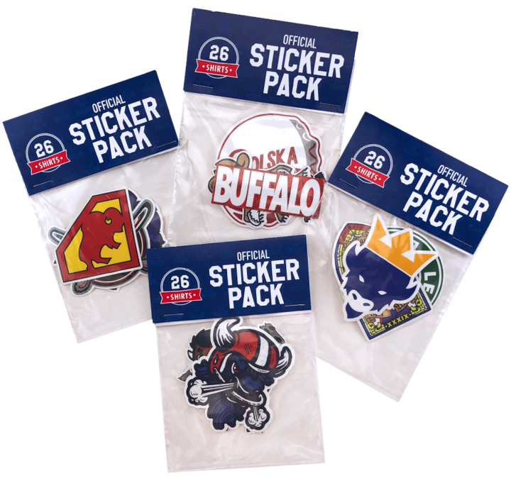 Buffalo stickers to support MLAF